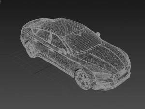 Audi A5 Sportback 2023 3D Model