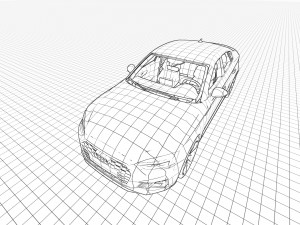 Audi A5 Sportback 2023 Model 3D