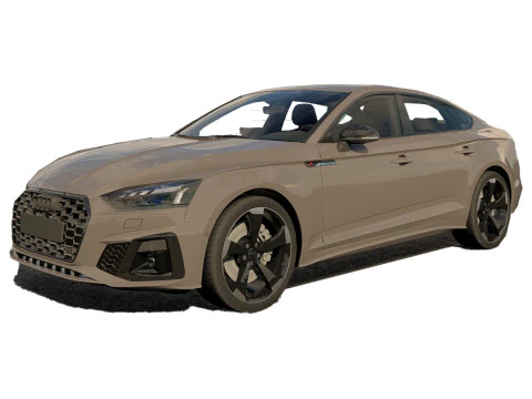 Audi A5 Sportback 2023 3D Model
