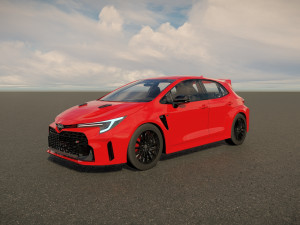 Toyota Corolla GR 2023 3D Model