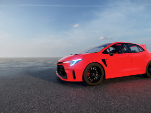 Toyota Corolla GR 2023 3D Model