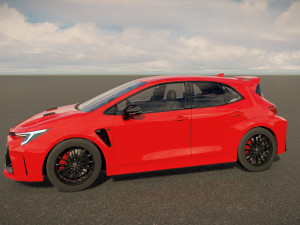 Toyota Corolla GR 2023 3D Model