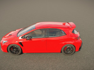 Toyota Corolla GR 2023 3D Model