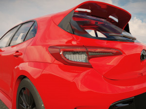 Toyota Corolla GR 2023 3D Model