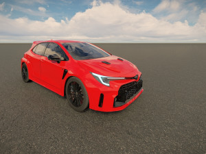 Toyota Corolla GR 2023 3D Model