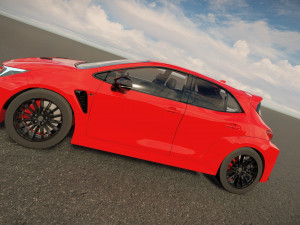 Toyota Corolla GR 2023 3D Model