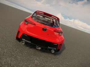 Toyota Corolla GR 2023 3D Model