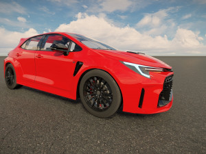 Toyota Corolla GR 2023 3D Model