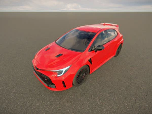 Toyota Corolla GR 2023 3D Model