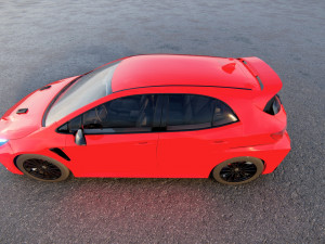 Toyota Corolla GR 2023 3D Model