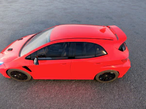 Toyota Corolla GR 2023 3D Model