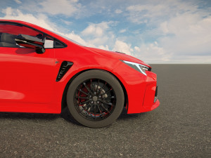 Toyota Corolla GR 2023 3D Model