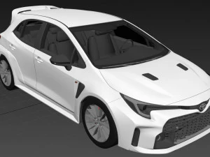 Toyota Corolla GR 2023 3D Model