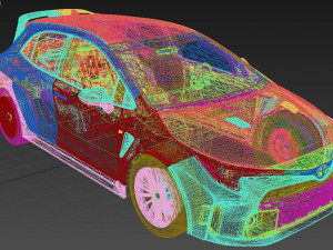 Toyota Corolla GR 2023 3D Model