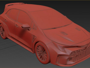 Toyota Corolla GR 2023 3D Model