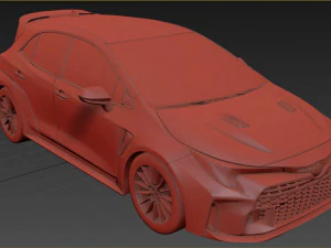 Toyota Corolla GR 2023 3D Model