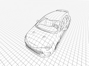 Toyota Corolla GR 2023 3D Model