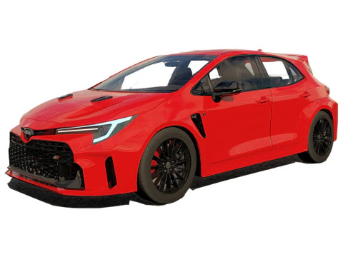 토요타 코롤라 GR 2023 3D 모델
