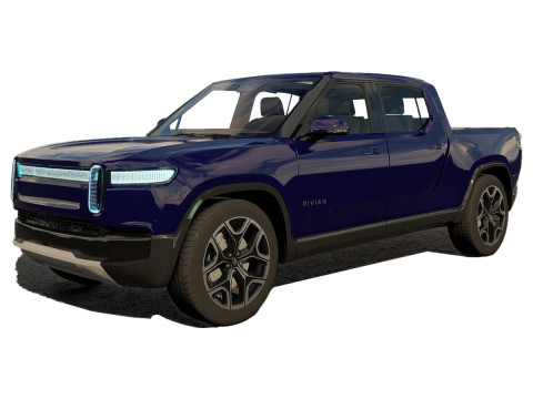 Riv ian R1T 2023 Modelo 3D