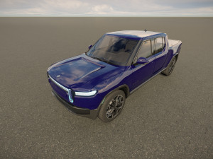 Riv ian R1T 2023 3D 模型