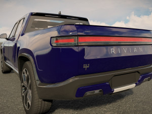 Riv ian R1T 2023 3D 模型