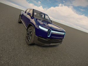 Riv ian R1T 2023 3D 模型