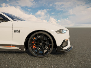 Fo rd Mustang Mach 1 2023 Model 3D