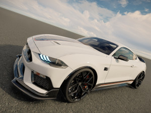 Fo rd Mustang Mach 1 2023 Model 3D
