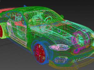 Fo rd Mustang Mach 1 2023 Model 3D