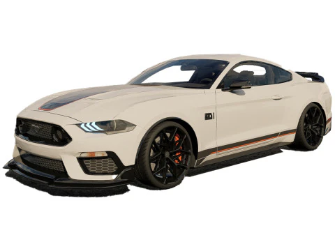 フォード マスタング マッハ 1 2023 3Dモデル