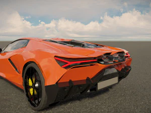 Lambo rghini Revuelto 2023 3D Model