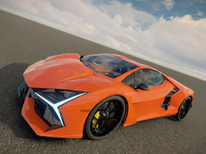 Lambo rghini Revuelto 2023 3D Model