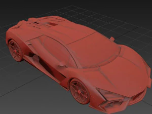 Lambo rghini Revuelto 2023 3D Model