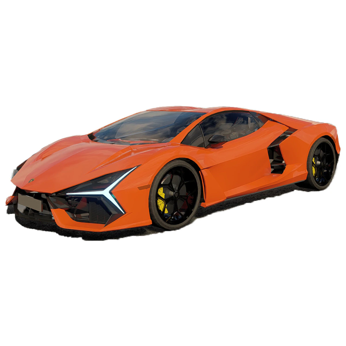 Lambo rghini Revuelto 2023 3D Model .c4d .max .obj .3ds .fbx .stl .blend 