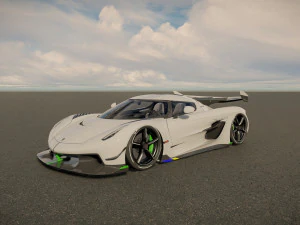 Koenigsegg Jesko Protto 3D Model