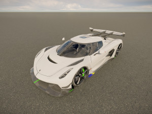 Koenigsegg Jesko Protto Modèle 3D