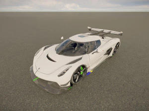 Koenigsegg Jesko Protto 3D Model