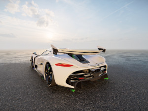 Koenigsegg Jesko Protto Modèle 3D