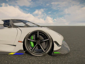 Koenigsegg Jesko Protto 3D Model