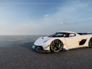 Koenigsegg Jesko Protto 3D Model