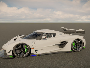 Koenigsegg Jesko Protto Modèle 3D