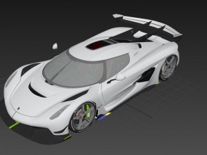 Koenigsegg Jesko Protto Modèle 3D