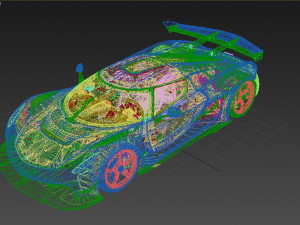 Koenigsegg Jesko Protto Modèle 3D