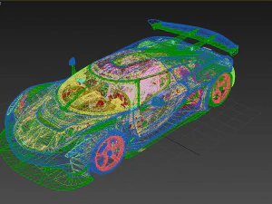 Koenigsegg Jesko Protto 3D Model