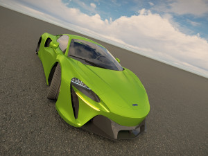 McLaren Artura 3D Model