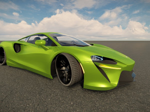 McLaren Artura 3D Model