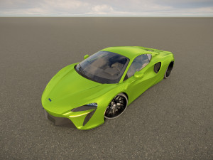 McLaren Artura 3D Model
