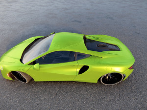 McLaren Artura 3D Model