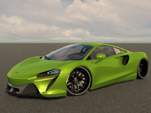 McLaren Artura 3D Model