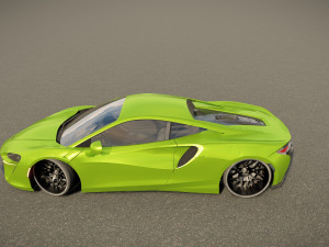 McLaren Artura 3D Model